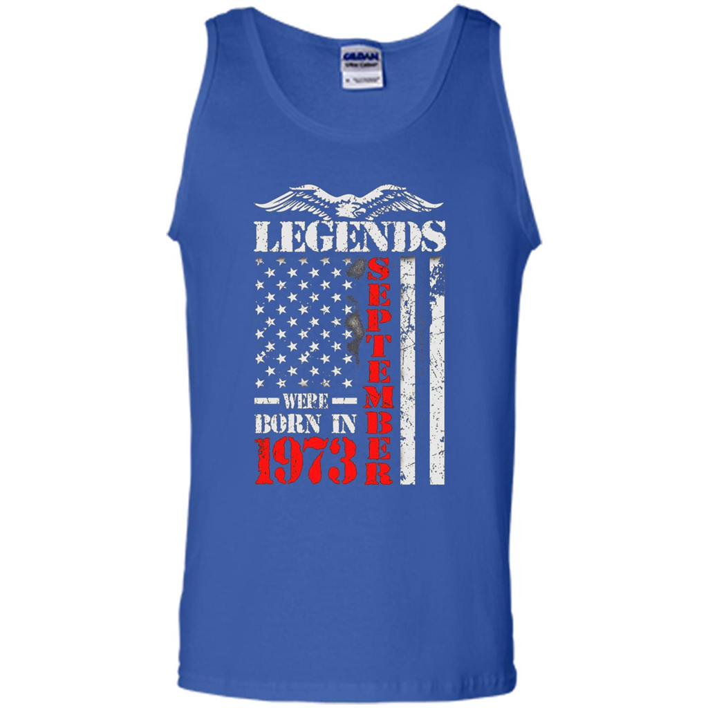 Legends Were Born In September 1973 T-shirt Royal
