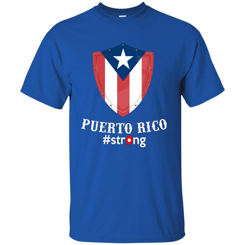 Puerto Rico Strong T-shirt Royal