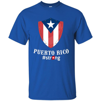 Puerto Rico Strong T-shirt Royal