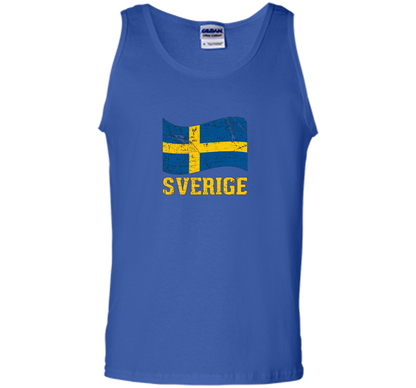 Swedish Flag, Sverige Souvenir Vintage T-Shirt t-shirt Royal