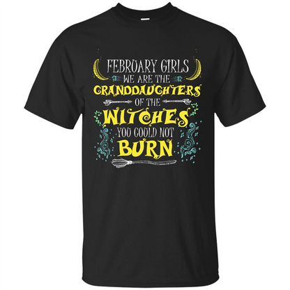 Halloween T-shirt February Girls T-shirt Black