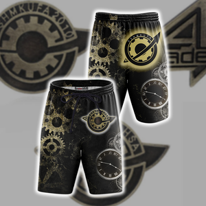 Steins;Gate OSHMKUFAHSA Beach Shorts