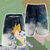 Digimon Yamato Ishida And Gabumon Minimalist Beach Shorts