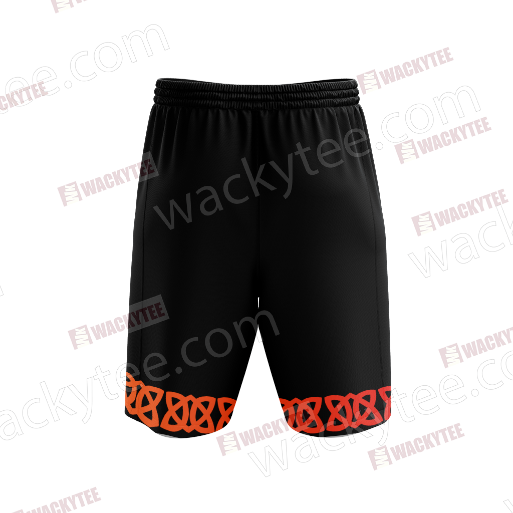 Naruto Naruto Seal 3D Beach Shorts