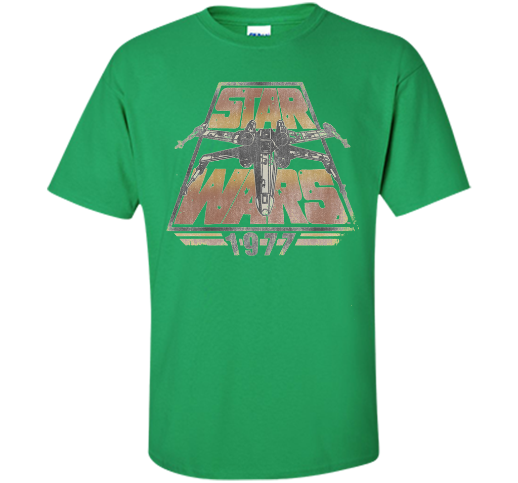 Star Wars 1977 Time Warp Graphic T-Shirt cool shirt Irish Green
