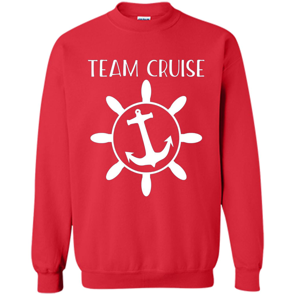 Boat Anchor Team Cruise T-shirt Red