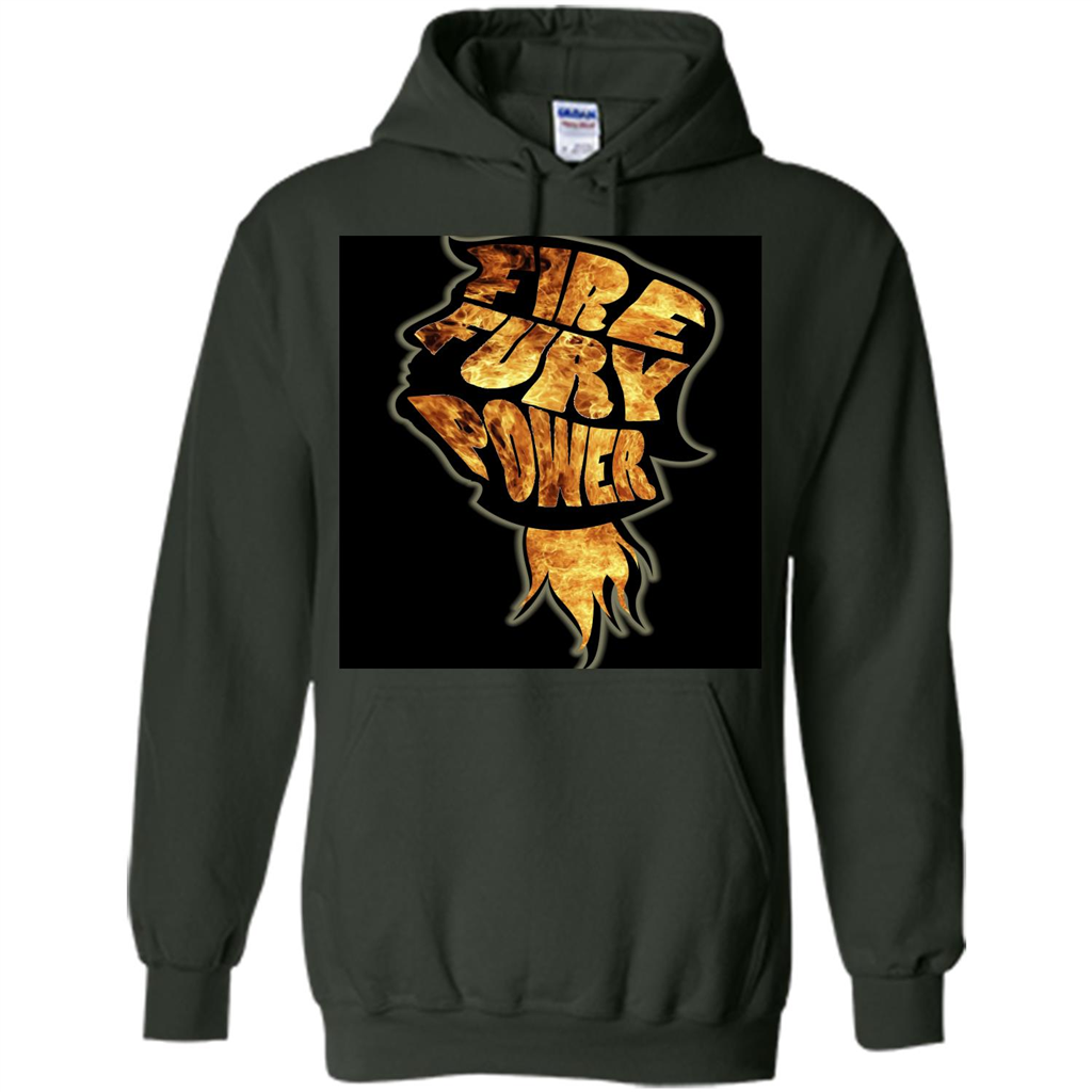 Fire Fury Power T-shirt Forest Green