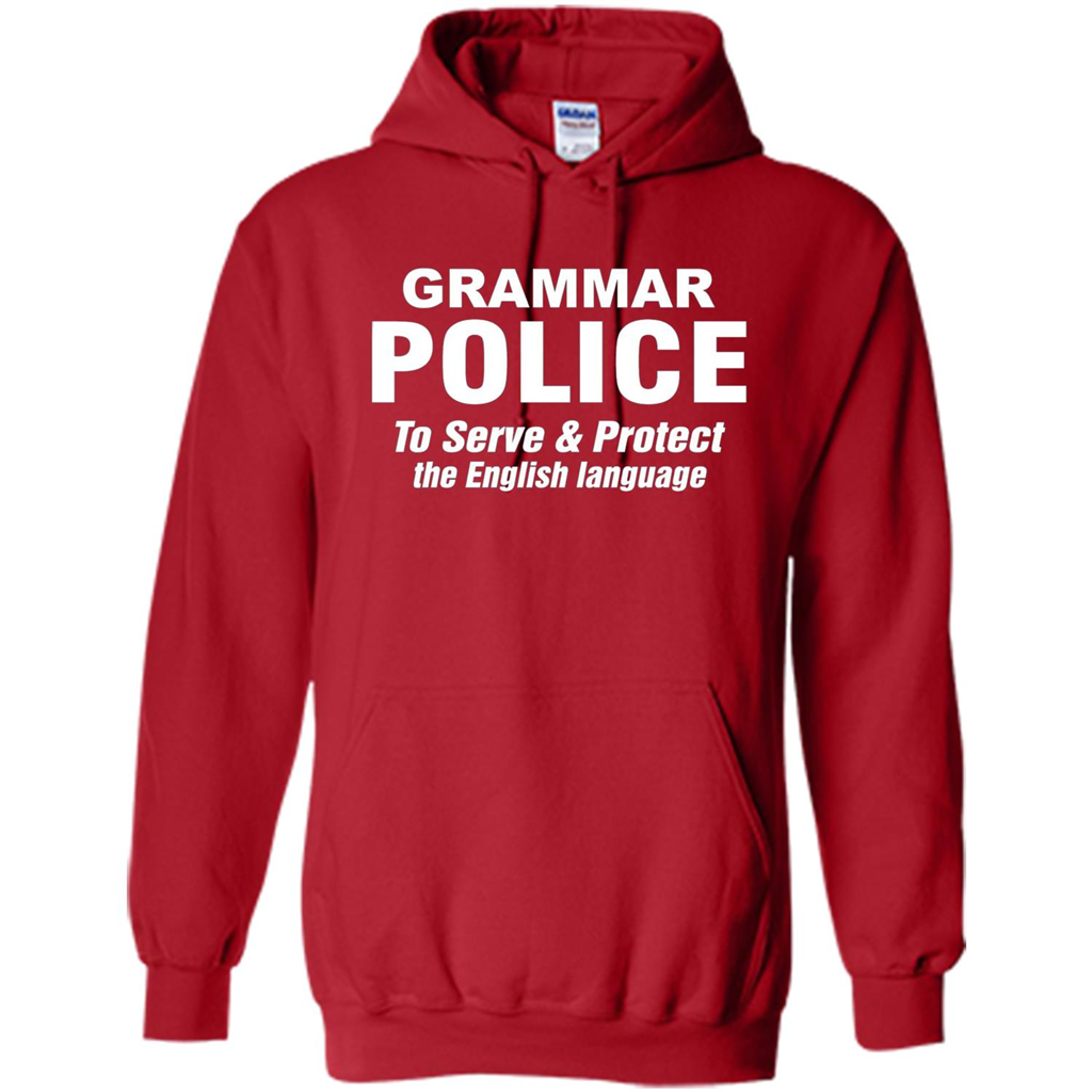 Grammar Police To Serve and Protect The English Language T-shirt