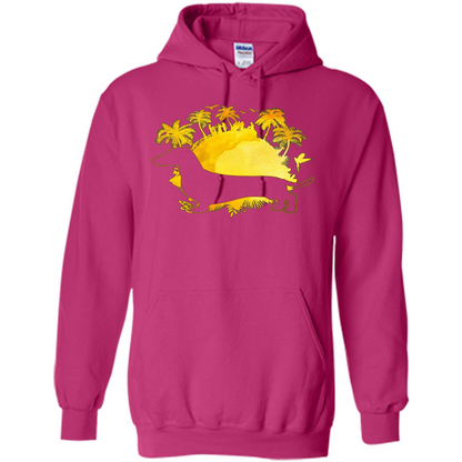 Dachshund T-shirt Dachshund In Summer Heliconia