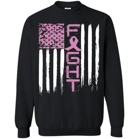 Breast Cancer Awareness T-shirt Pink Fight Black