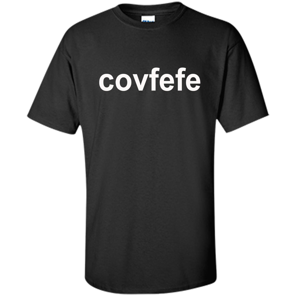 Trump Covfefe T Shirt Black