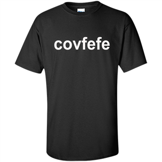 Trump Covfefe T Shirt Black