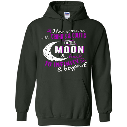 Crohn's and Colitis Awareness T-shirt Forest Green
