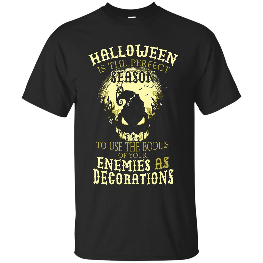Halloween Is The Perfect Season T-shirt Black