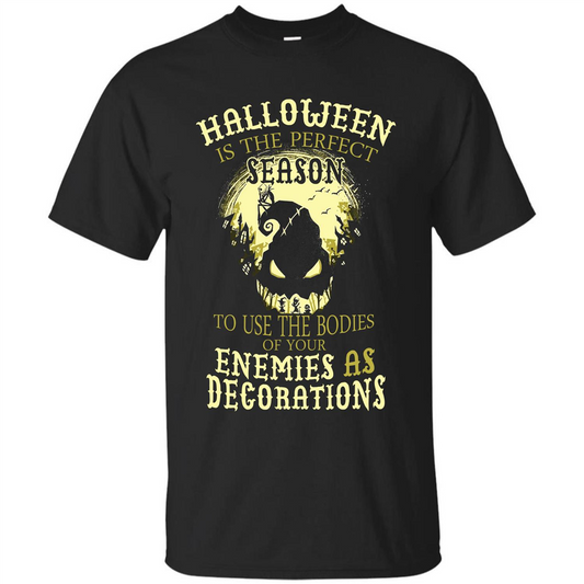 Halloween Is The Perfect Season T-shirt Black