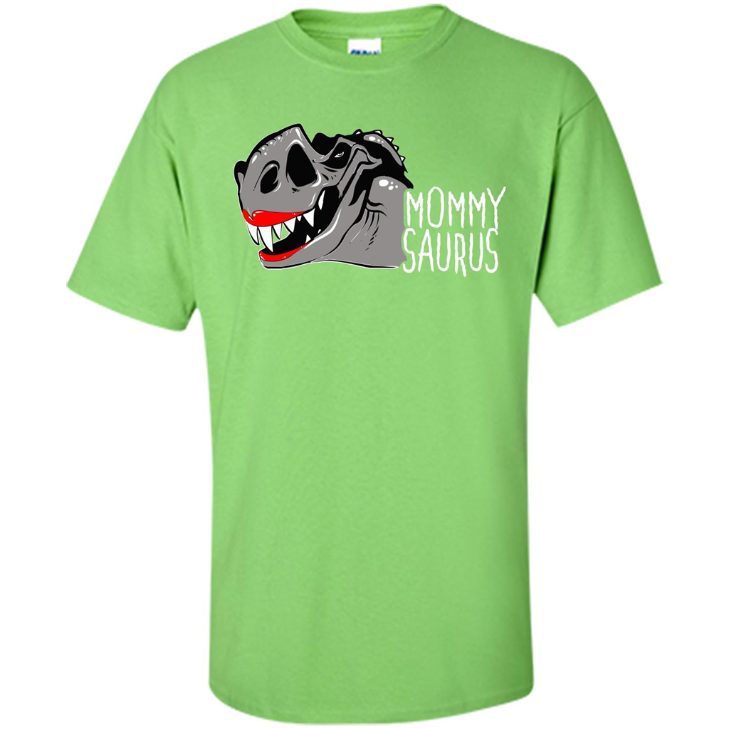Mommy Saurus T-shirt Lime