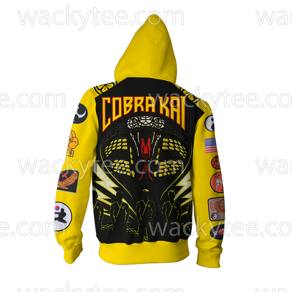 Cobra kai hotsell zip up hoodie