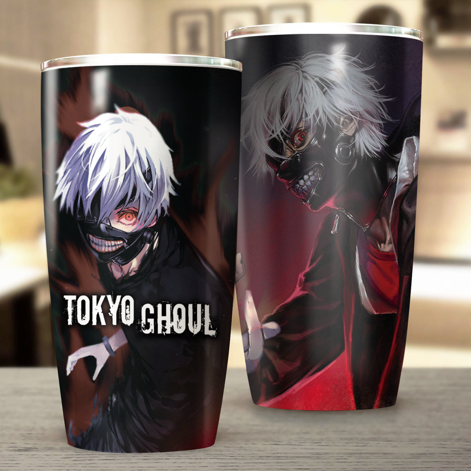 Tokyo Ghoul Anime Manga Insulated Stainless Steel Tumbler 20oz / 30oz 20oz