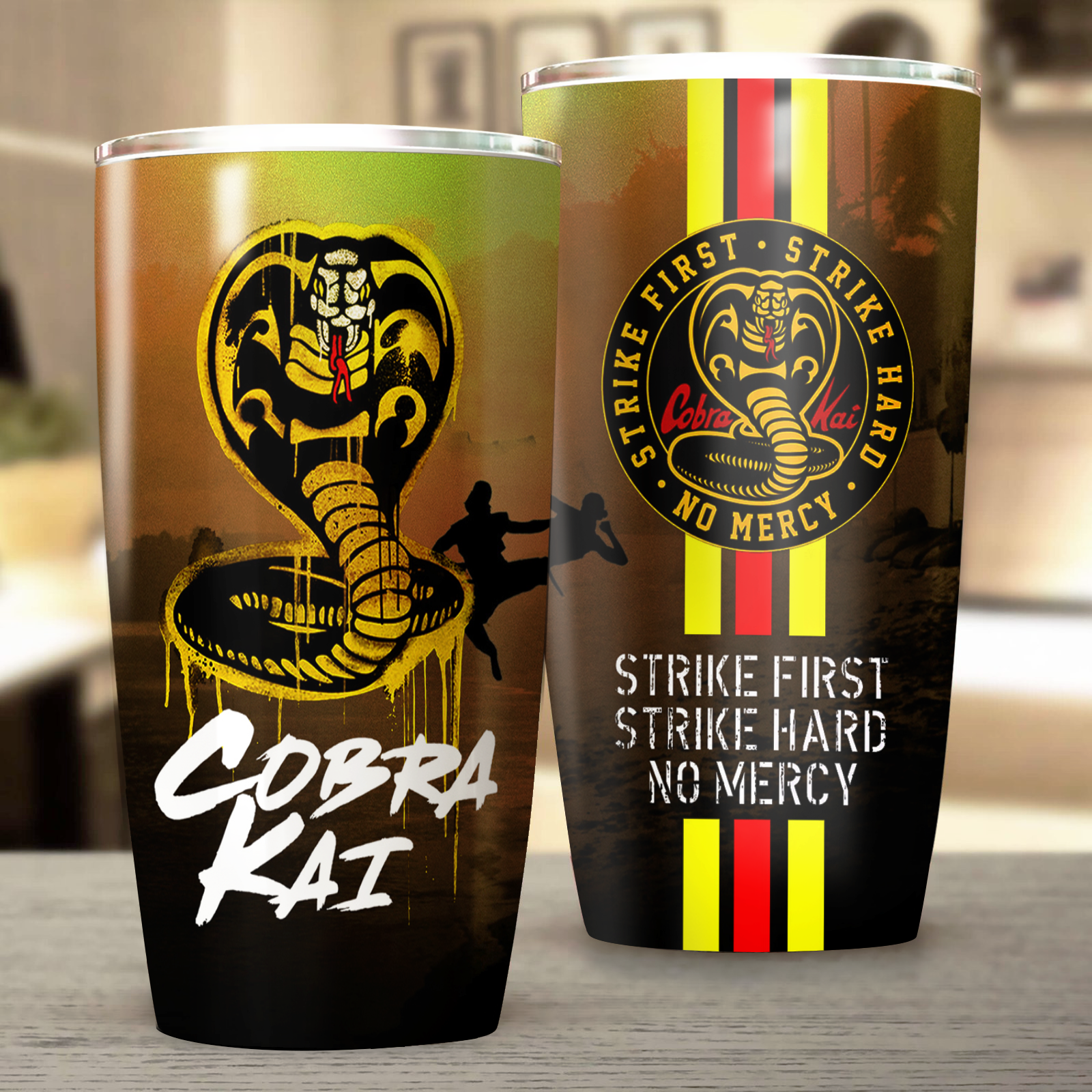 Cobra Kai TV Series Insulated Stainless Steel Tumbler 20oz / 30oz 20oz