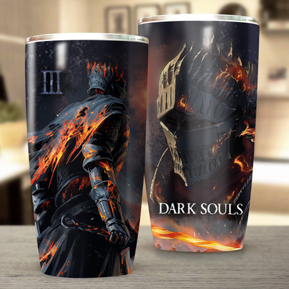 Dark Souls 3 Video Game Insulated Stainless Steel Tumbler 20oz / 30oz 20oz