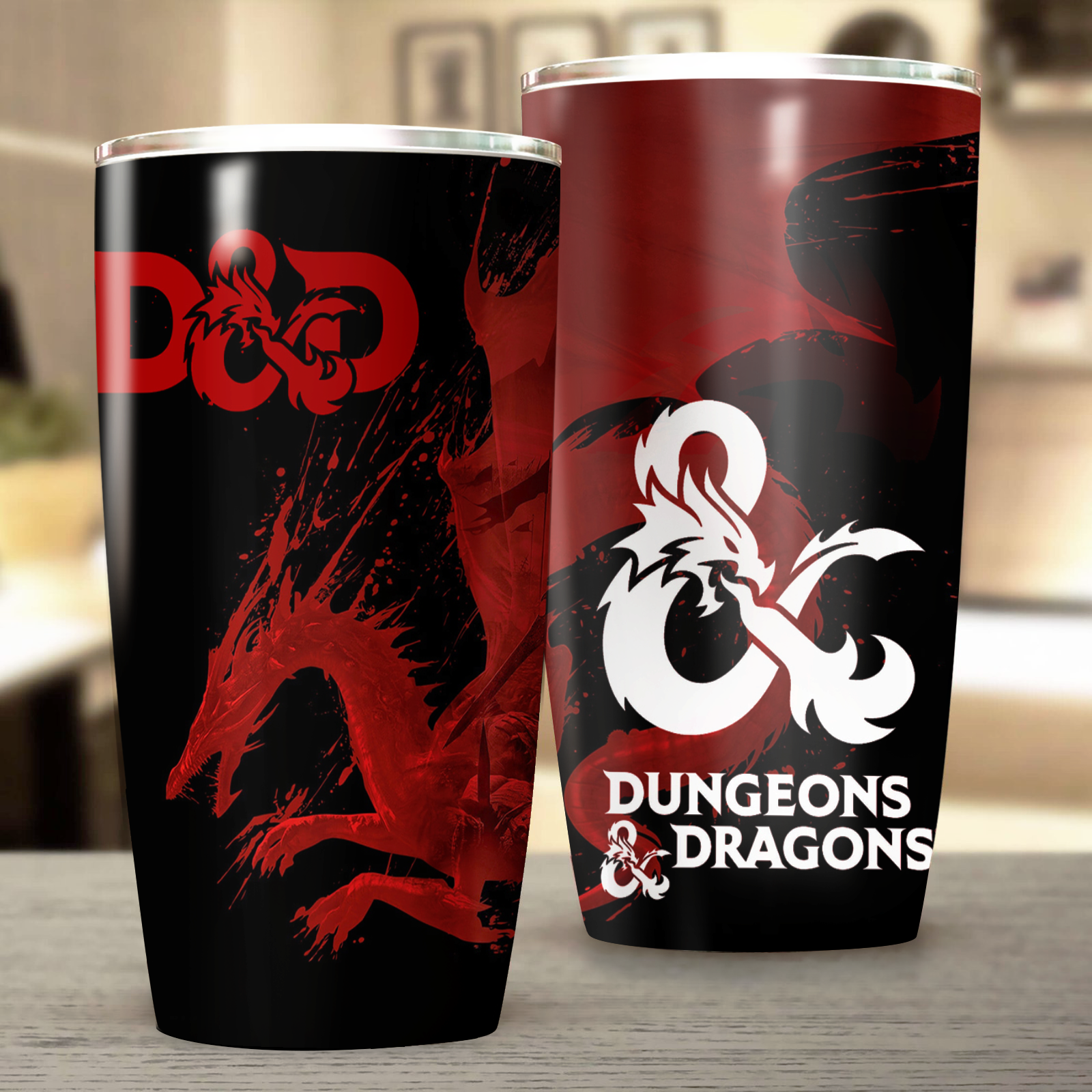 Dungeons And Dragons Video Game Insulated Stainless Steel Tumbler 20oz / 30oz 20oz  