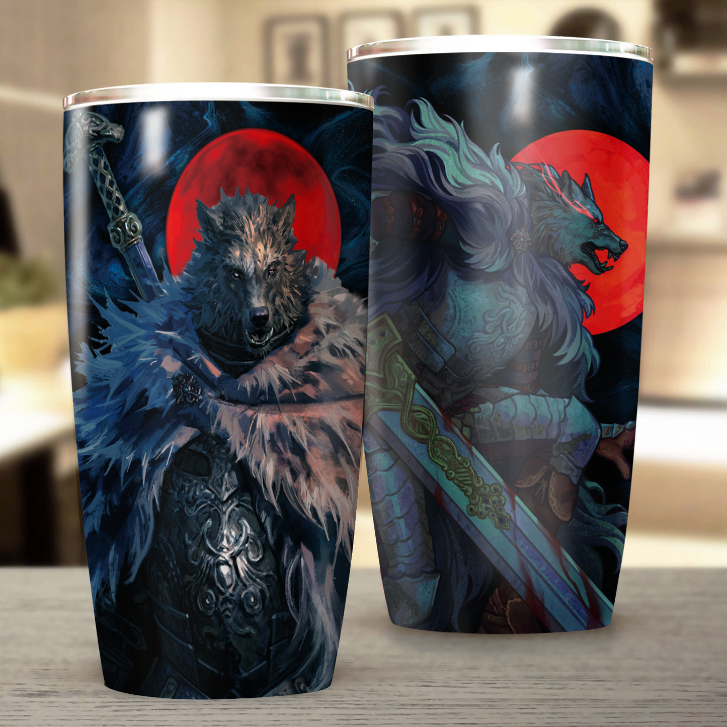 Elden Ring Blaidd Video Game Insulated Stainless Steel Tumbler 20oz / 30oz 20oz