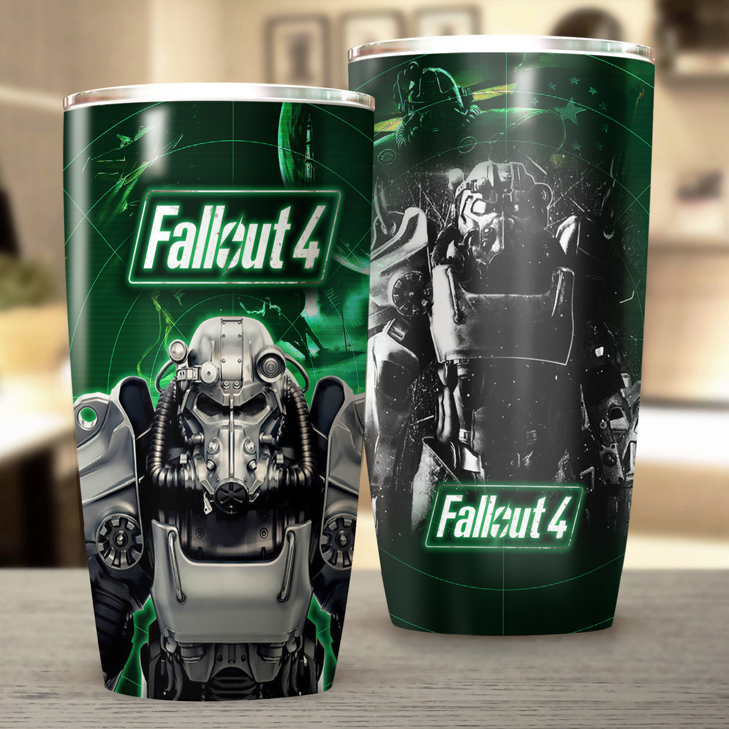 Fallout 4 Video Game Insulated Stainless Steel Tumbler 20oz / 30oz 20oz