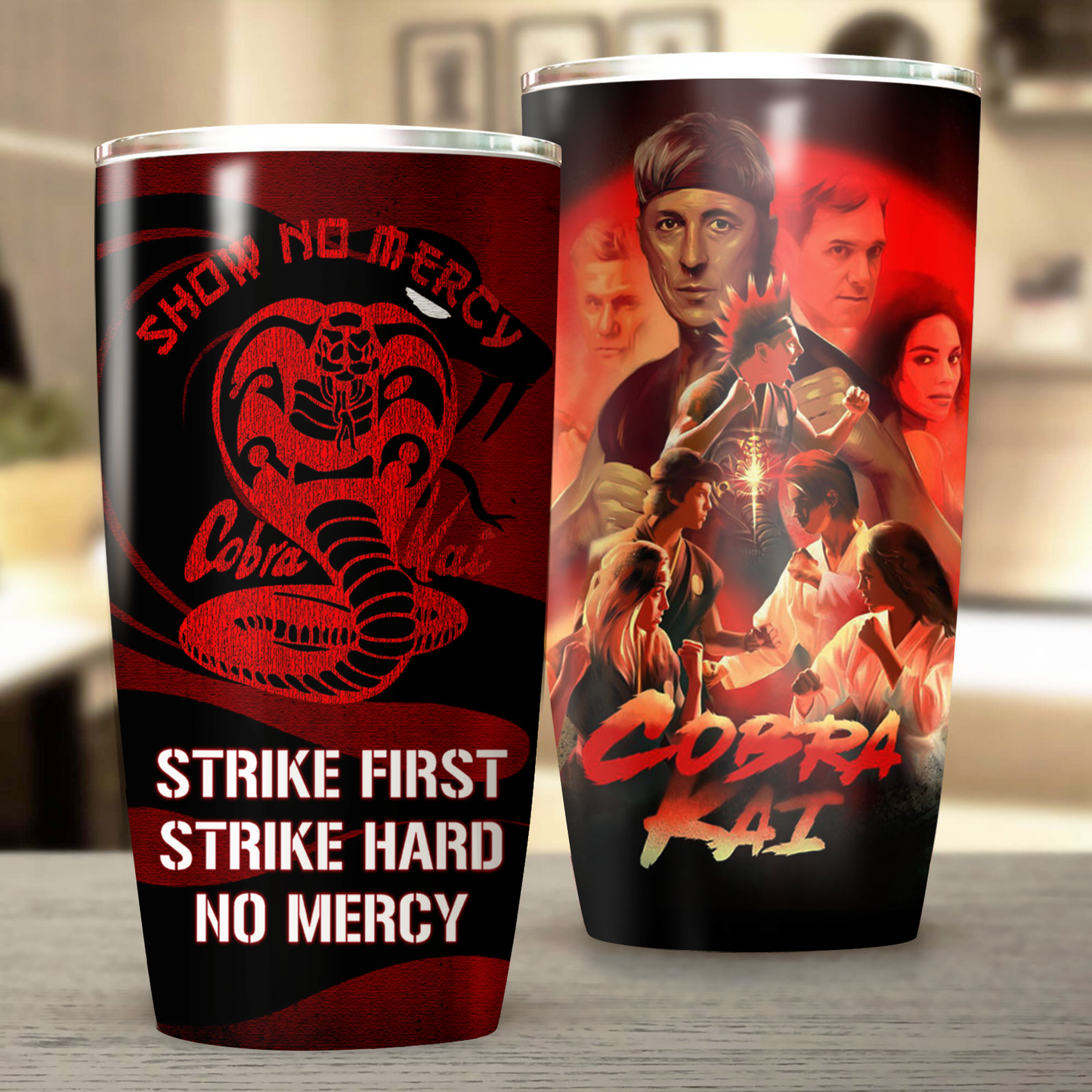 Cobra Kai TV Series Insulated Stainless Steel Tumbler 20oz / 30oz 20oz