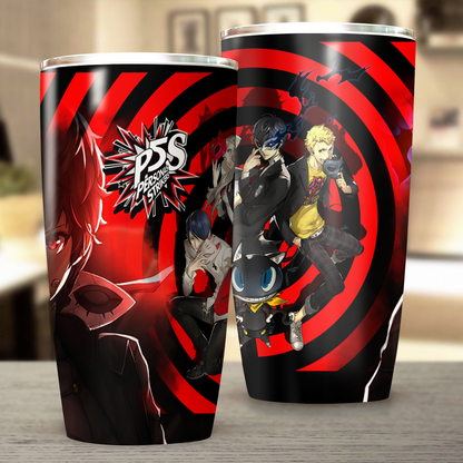 Persona 5 Strikers Video Game Insulated Stainless Steel Tumbler 20oz / 30oz 20oz