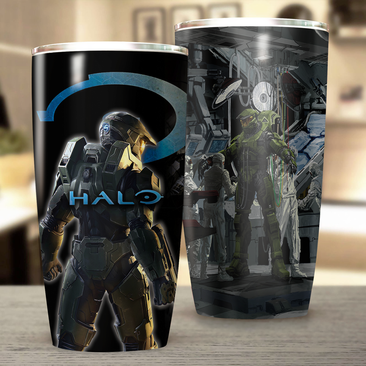Halo Video Game Insulated Stainless Steel Tumbler 20oz / 30oz 20oz