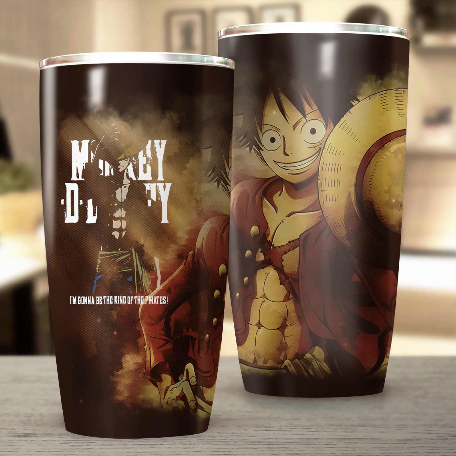 One Piece Anime Manga Insulated Stainless Steel Tumbler 20oz / 30oz 20oz