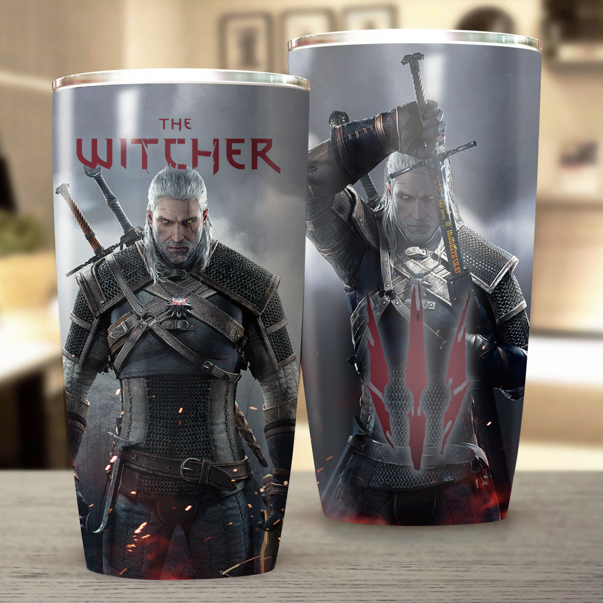 The Witcher Video Game Insulated Stainless Steel Tumbler 20oz / 30oz 20oz