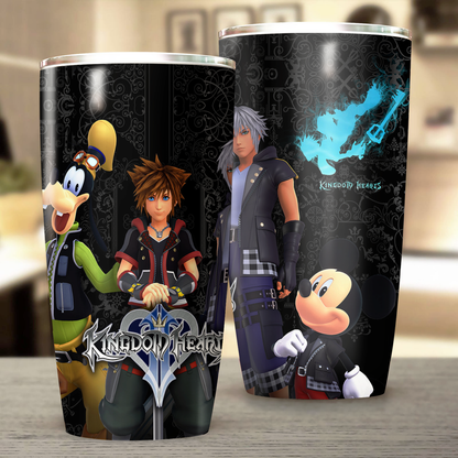 Kingdom Hearts Video Game Insulated Stainless Steel Tumbler 20oz / 30oz 20oz