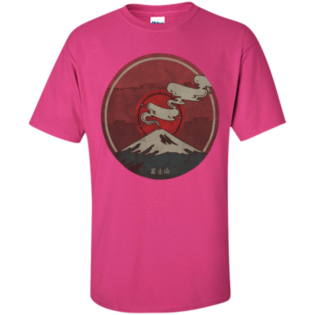 Mount Fuji T-shirt Heliconia