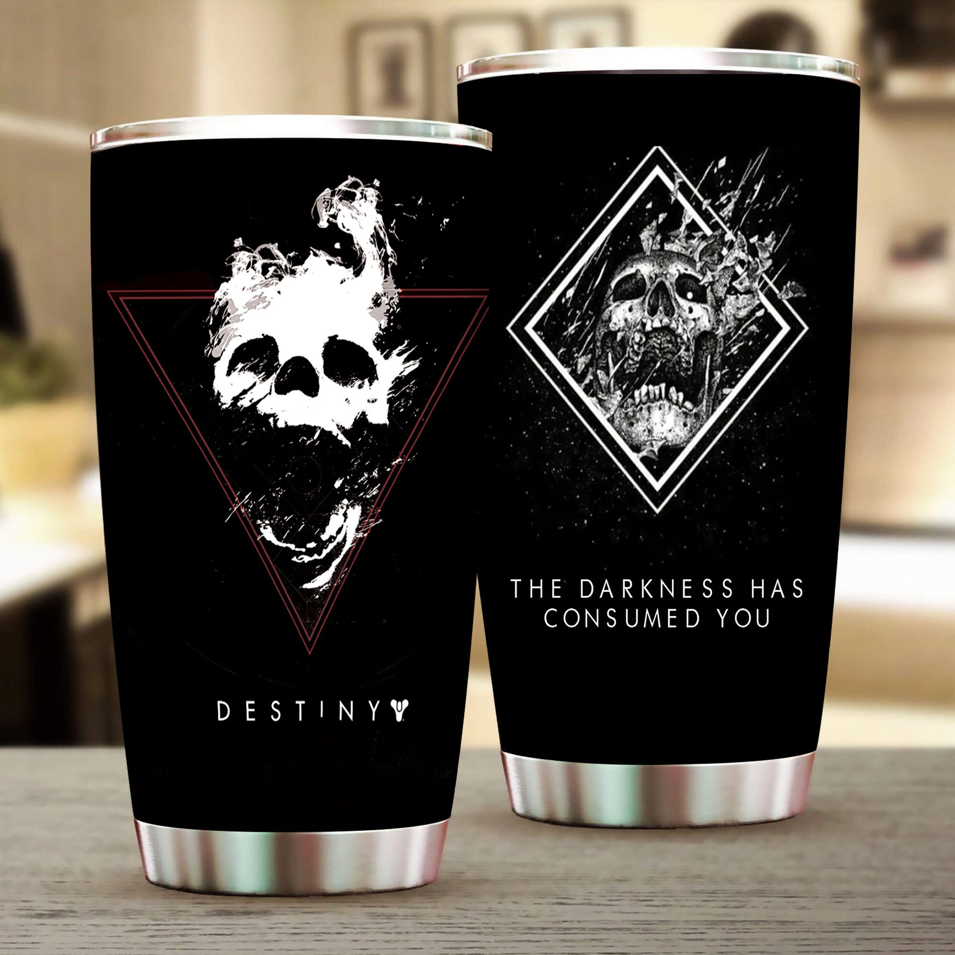 Destiny 2 - The Darkness Has Consumed You Symbol Tumbler 20oz