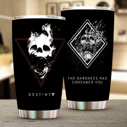 Destiny 2 - The Darkness Has Consumed You Symbol Tumbler 20oz