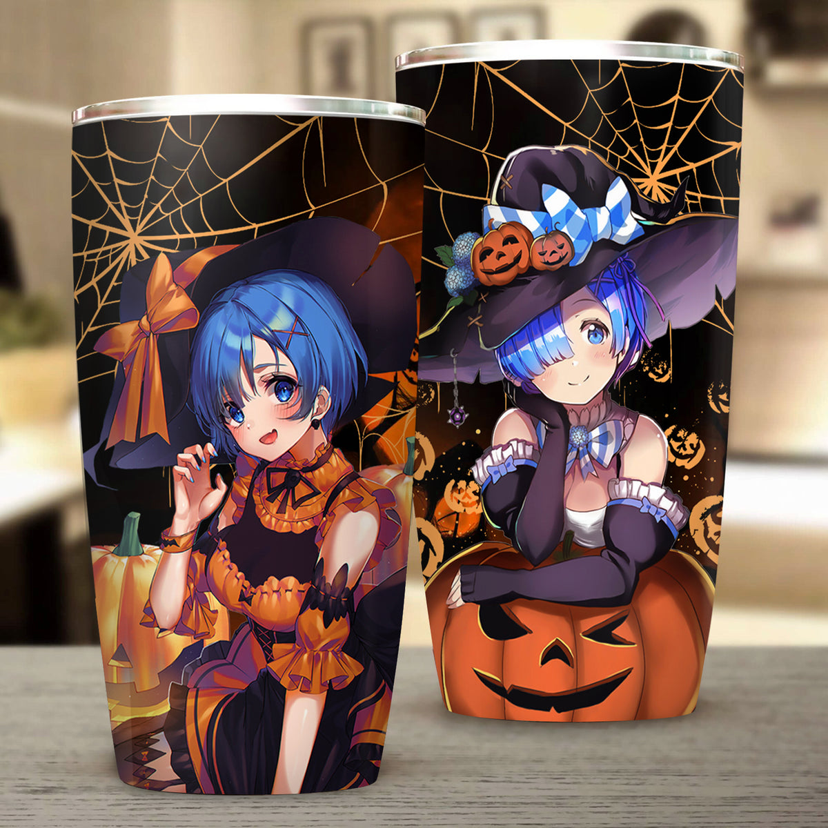 Rem Re:Zero Halloween Tumbler 20oz