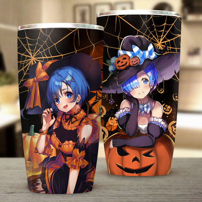 Rem Re:Zero Halloween Tumbler 20oz