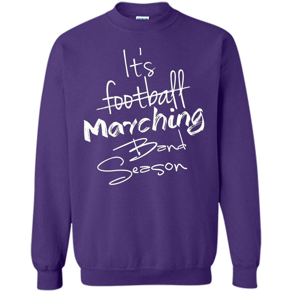 It's Marching Band Season Shirt Not Football Music FunnyTee Orange