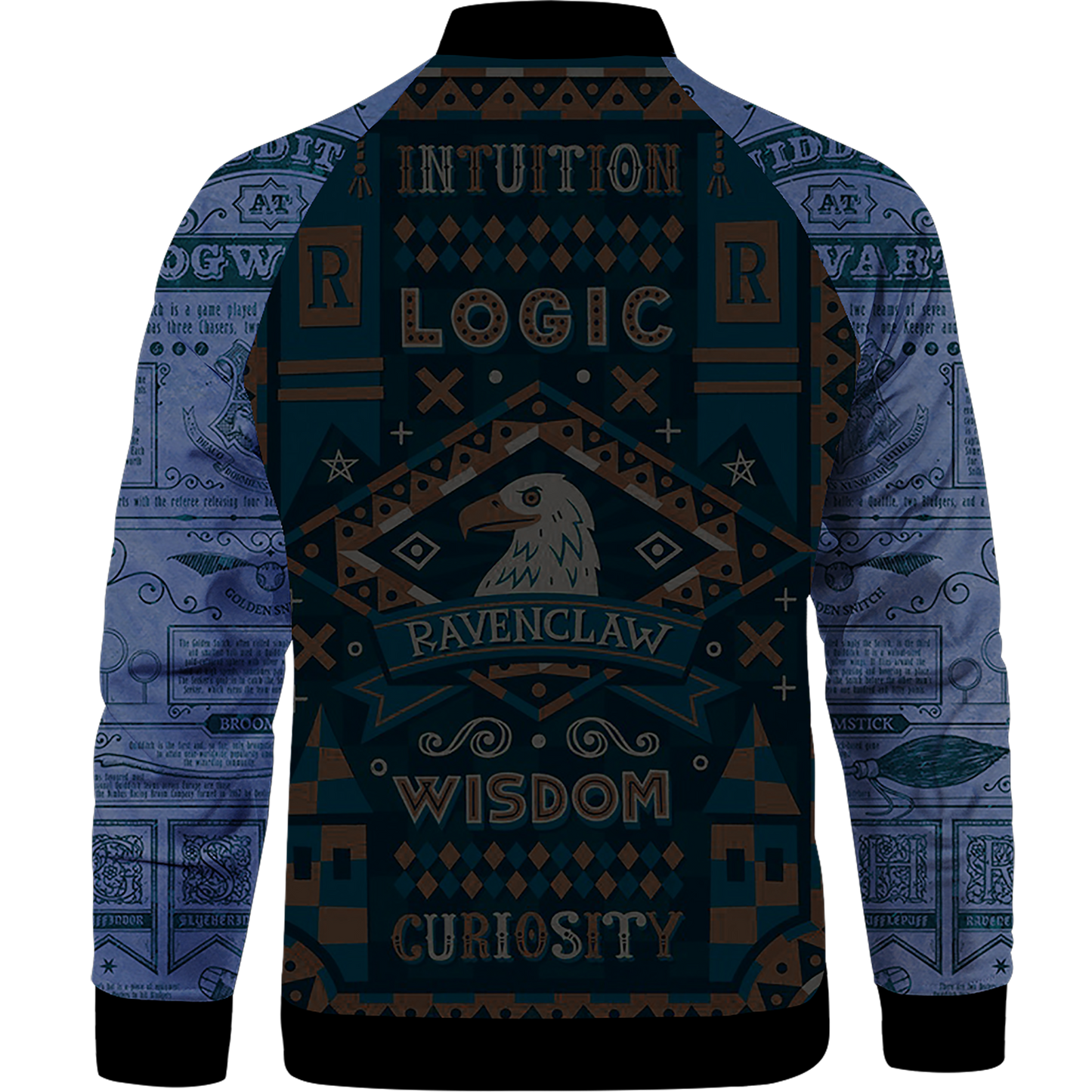 House Ravenclaw Of Wit And Learning Harry Potter Baseball Jacket