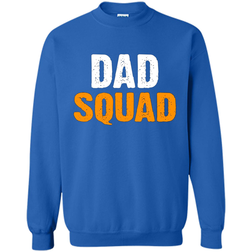 Fathers day T-shirt DAD Squad Funny T-Shirt Royal