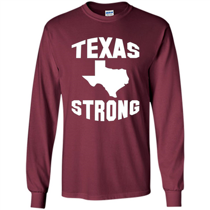 Texas Strong T-shirt Maroon