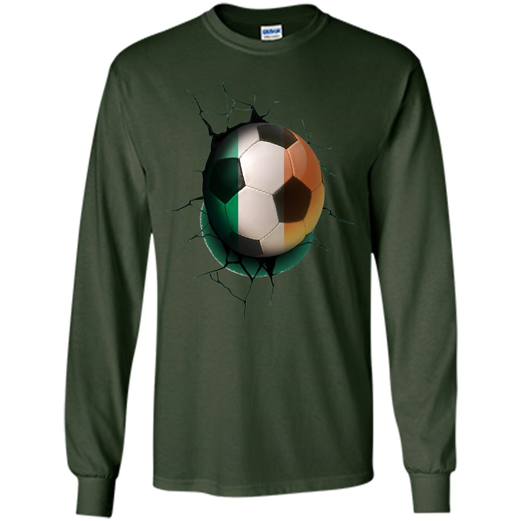 Ireland Football Soccer T-shirt Forest Green