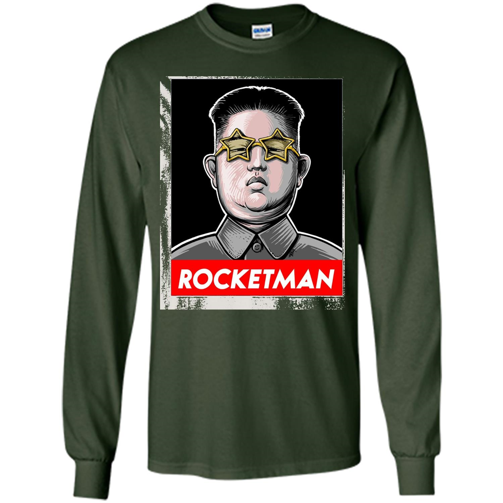 Trump Rocket Man Kim Jong Un North Korea T-shirt