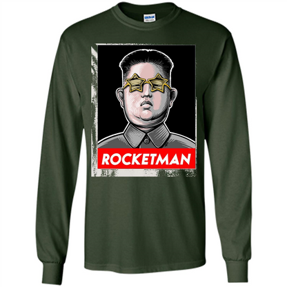 Trump Rocket Man Kim Jong Un North Korea T-shirt