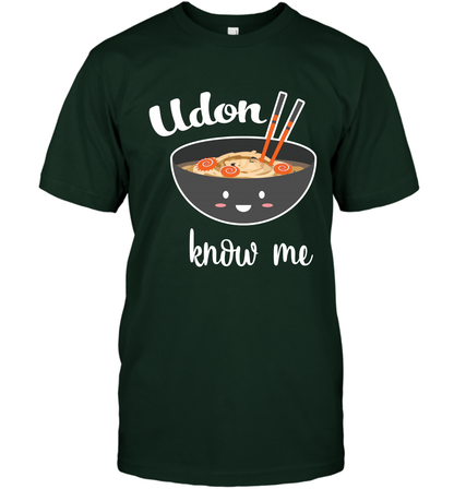 Udon Know Me Japanese Curry Shirt T-Shirt T-Shirt Forest Green