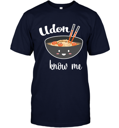 Udon Know Me Japanese Curry Shirt T-Shirt T-Shirt Navy
