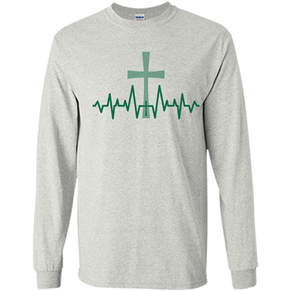 Christian ECG T-shirt Ash