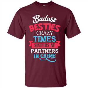 Family T-shirt Sisters Partners In Crime T-shirt