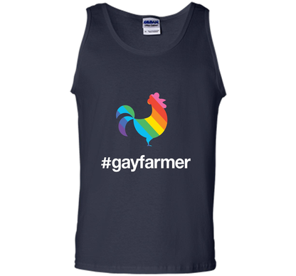 Hashtag Gay Farmer Pride Chicken T-Shirt t-shirt Navy